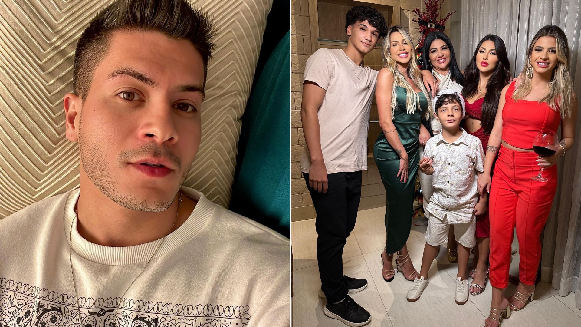 Quem é a ex-sogra de Arthur Aguiar? Conheça a mãe de Jheny Santucci
