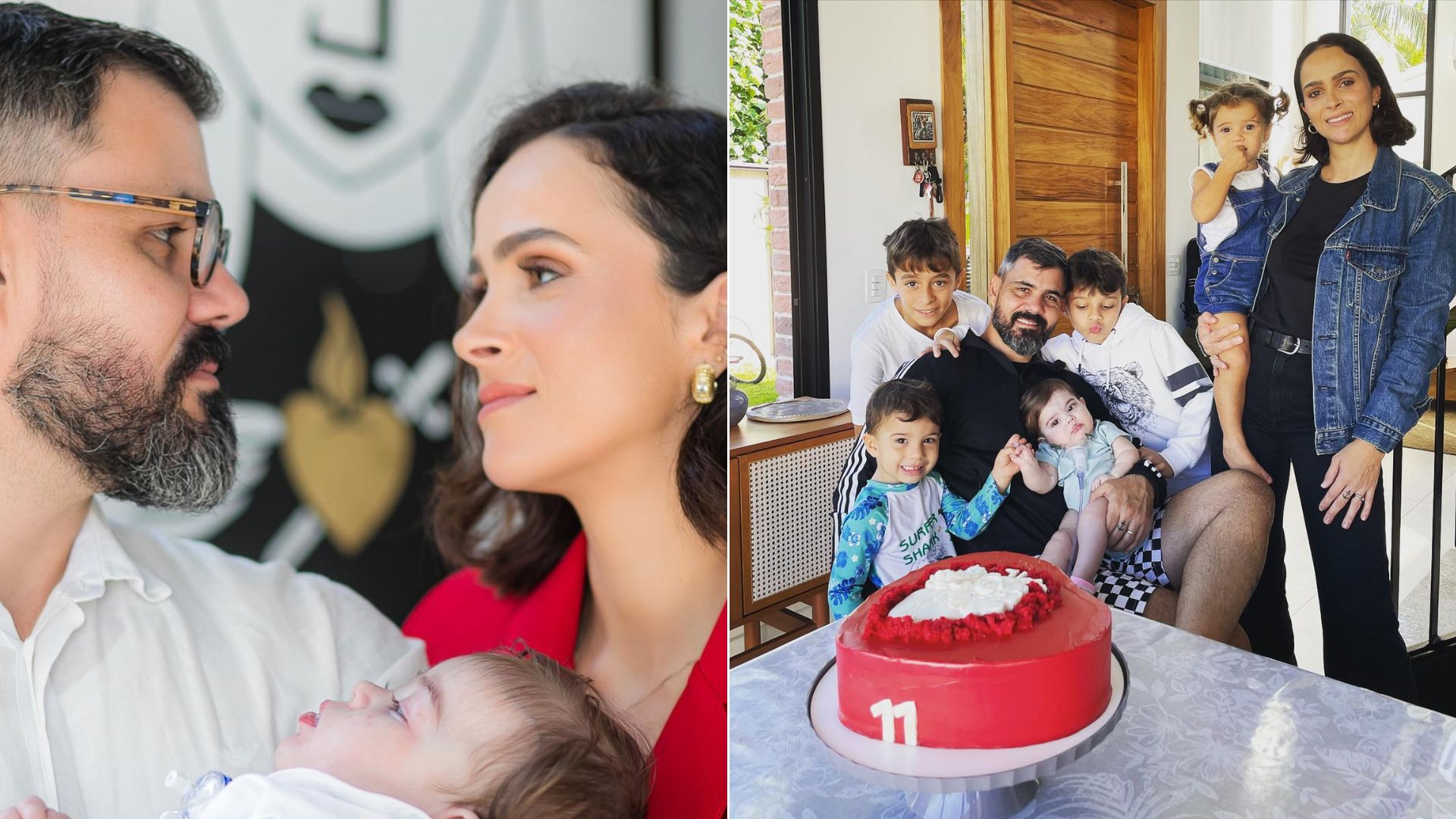 Letícia e Juliano Cazarré se conheceram há mais de 20 anos; conheça história