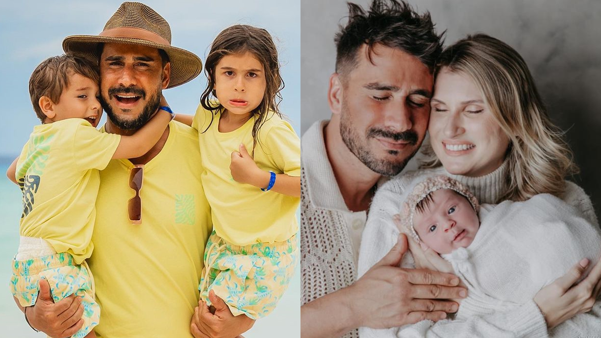 Julio Rocha revela que cria filhos longe de tabus de gênero: “Não impomos nada”