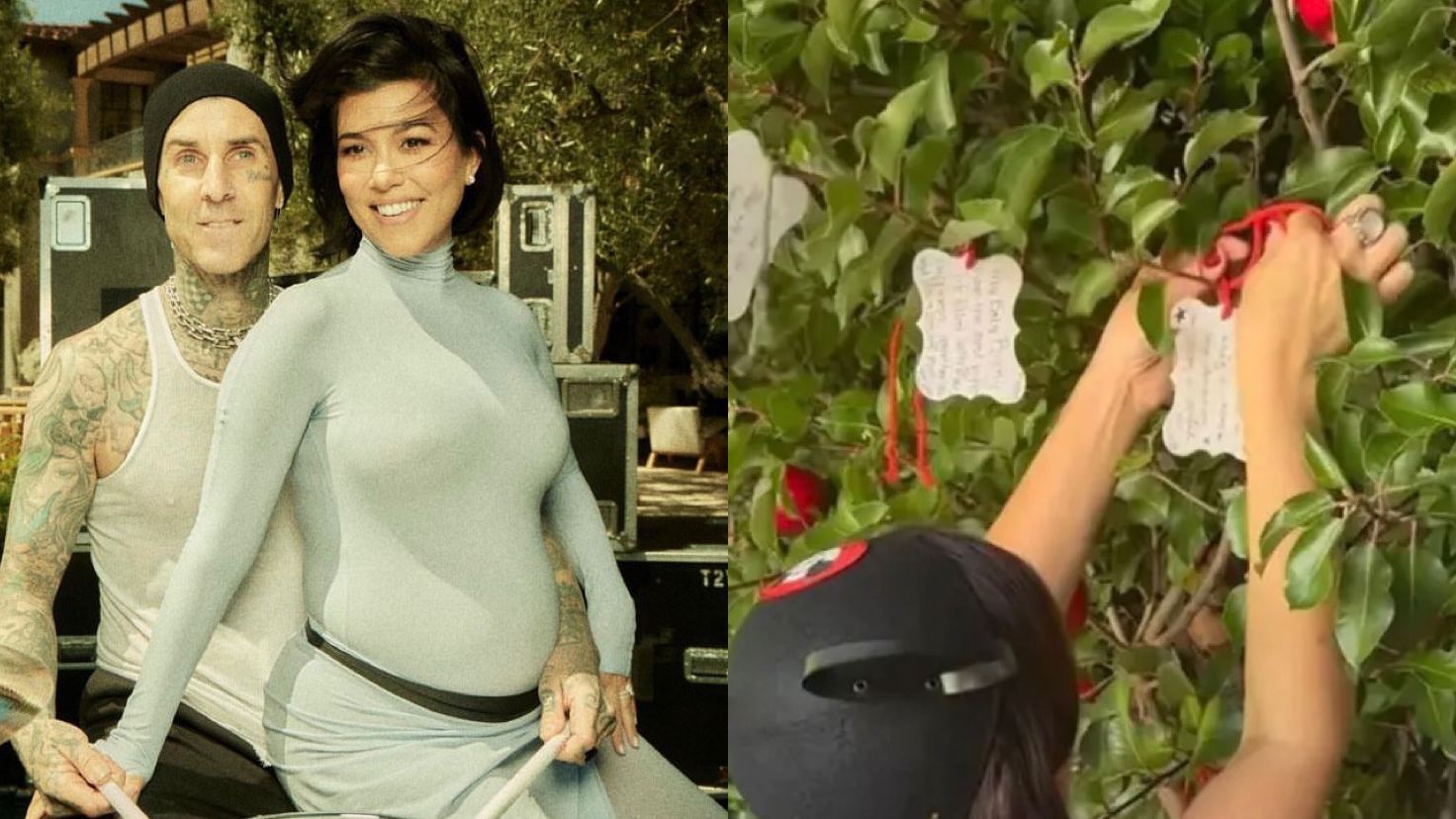 Qual o possível nome do bebê de Kourtney Kardashian e Travis Barker? Baterista pode ter dado uma dica