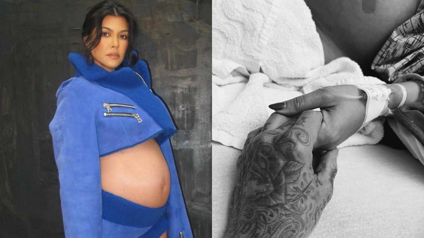 Kourtney Kardashian fala sobre susto durante gravidez de Travis Barker e revela cirurgia fetal