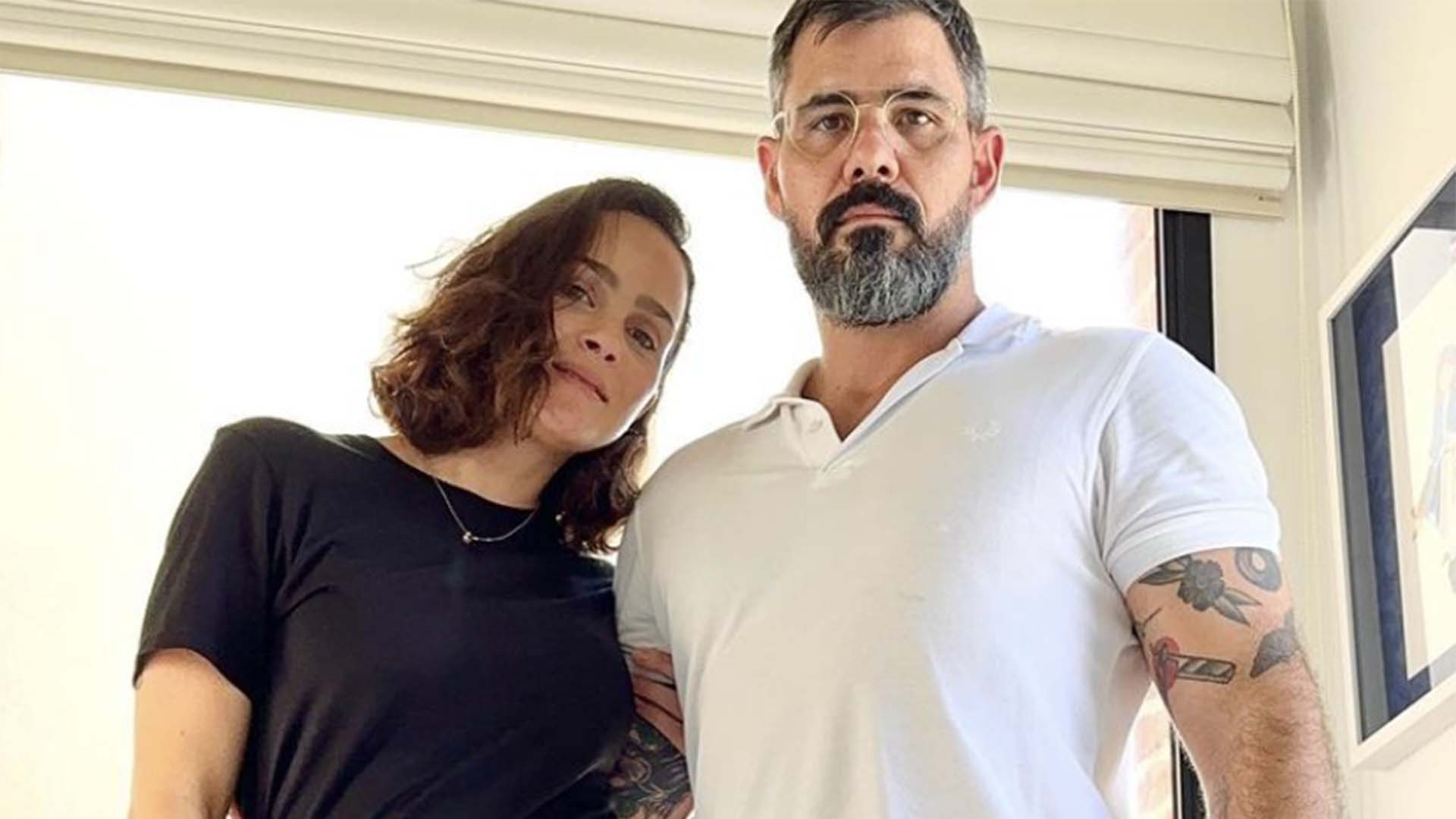 Esposa de Juliano Cazarré mostra foto da filha após cirurgia na madrugada
