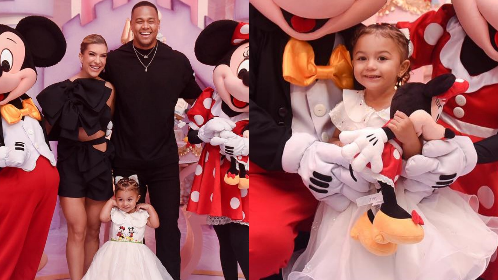 Lore Improta e Léo Santana comemoram aniversário da filha com festão