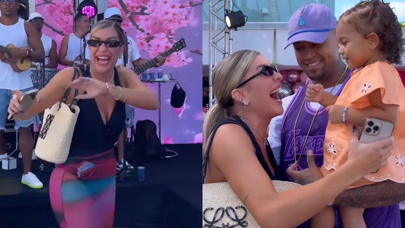 Lore Improta ganha festão surpresa para celebrar 30 anos ao lado da família e amigos