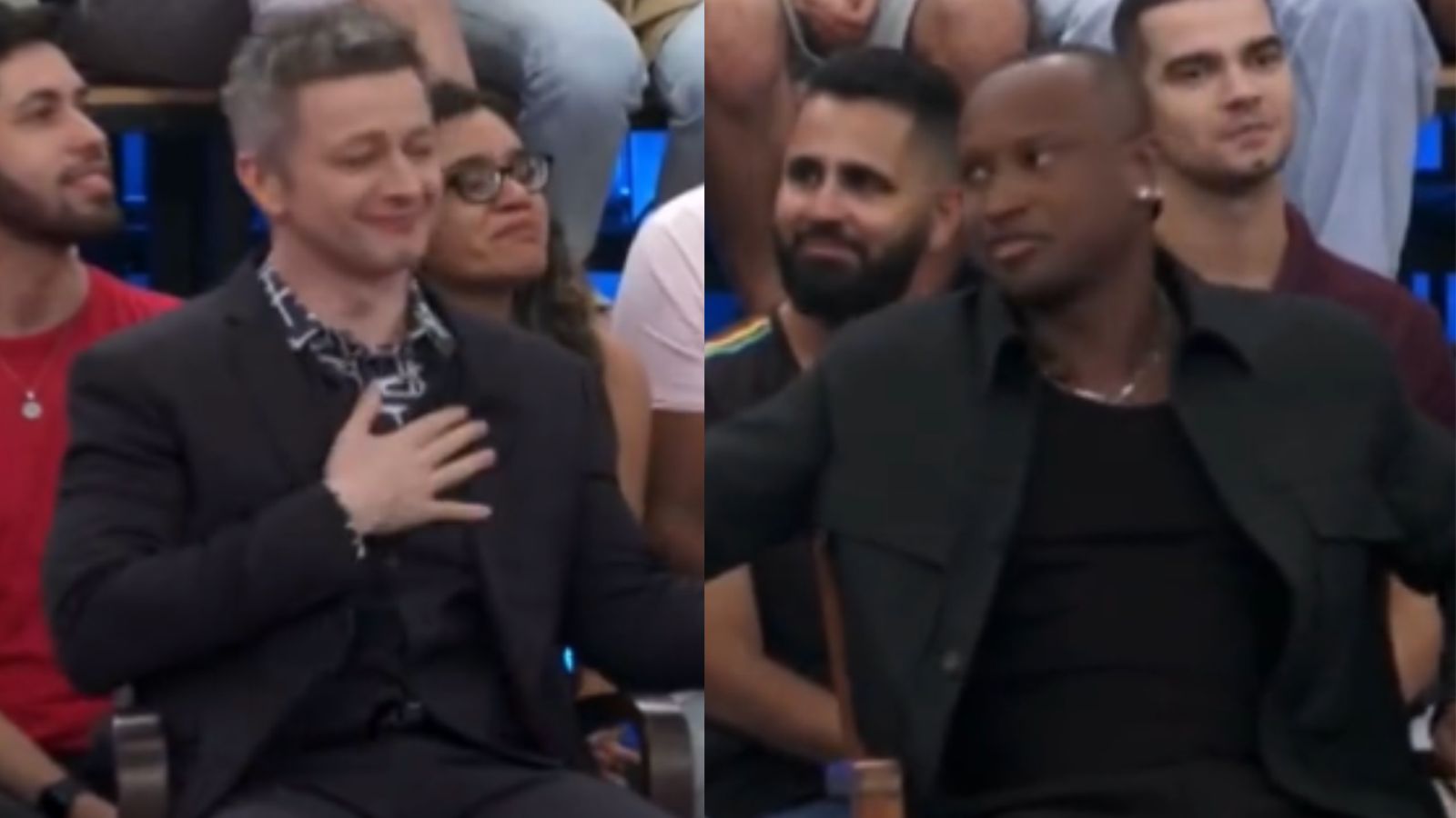 Fortes emoções! Lucas Lima foi consolado por Thiaguinho durante ‘Altas Horas’
