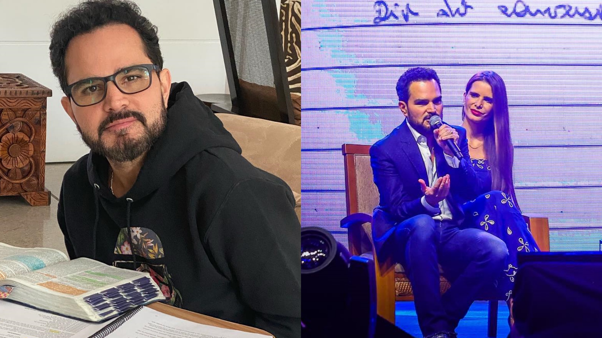 Luciano Camargo comove ao contar testemunho de conversão: “Sensação inexplicável”