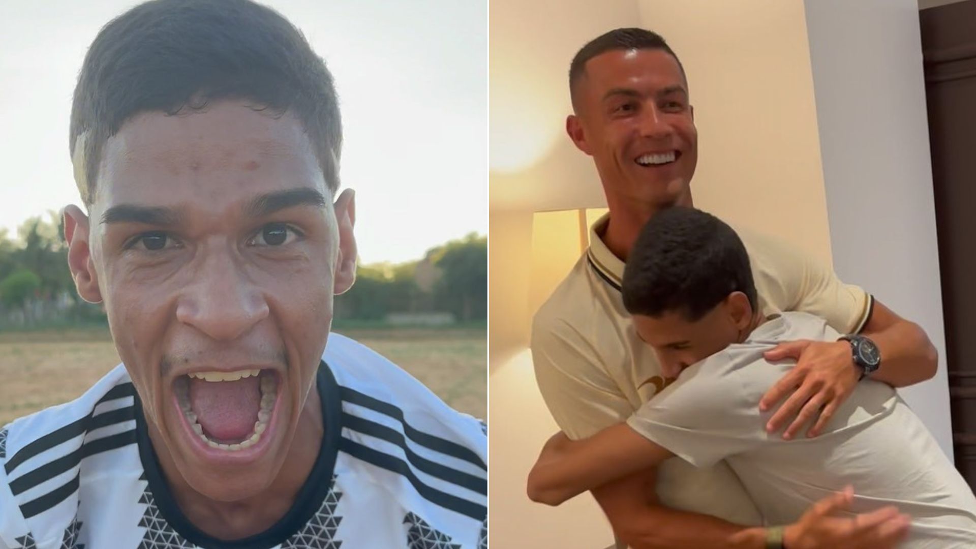 Relembre encontro de Luva de Pedreiro e Cristiano Ronaldo; influenciador homenageou atleta