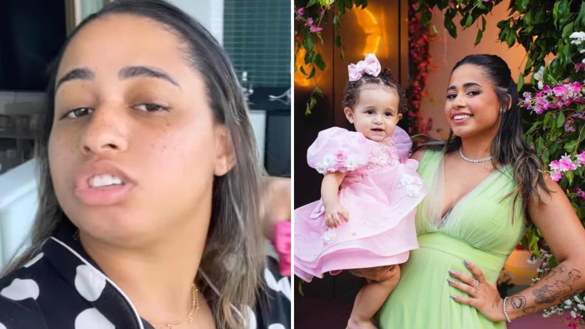 Irritada, MC Loma encerra boatos e revela quem é o pai de sua filha: “Obrigado”