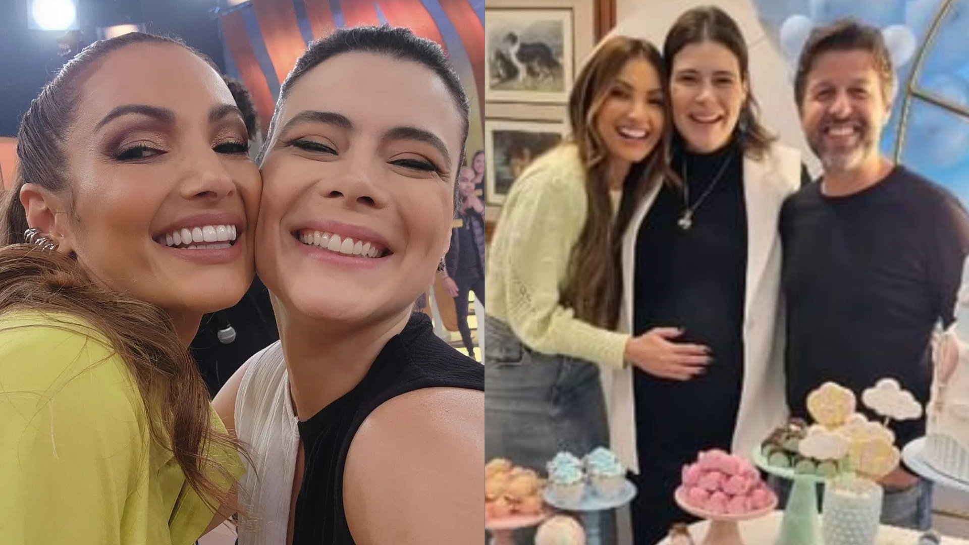 Patrícia Poeta surpreende Michelle Loreto com ‘chá de fraldas’: “Não desconfiei de nada”