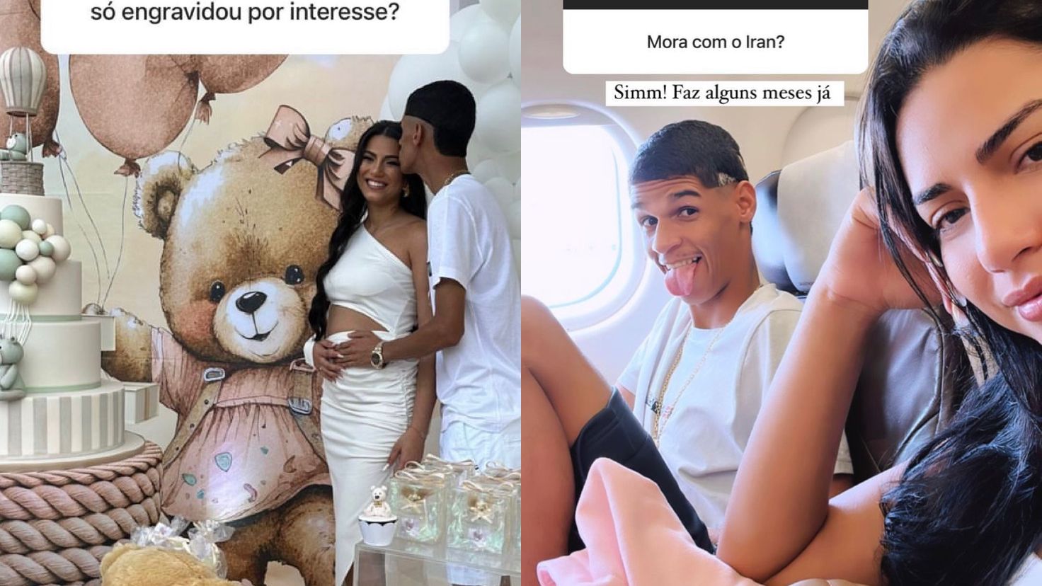Namorada de Luva de Pedreiro dá detalhes sobre relacionamento e começo da gravidez: ‘Foi bem difícil’