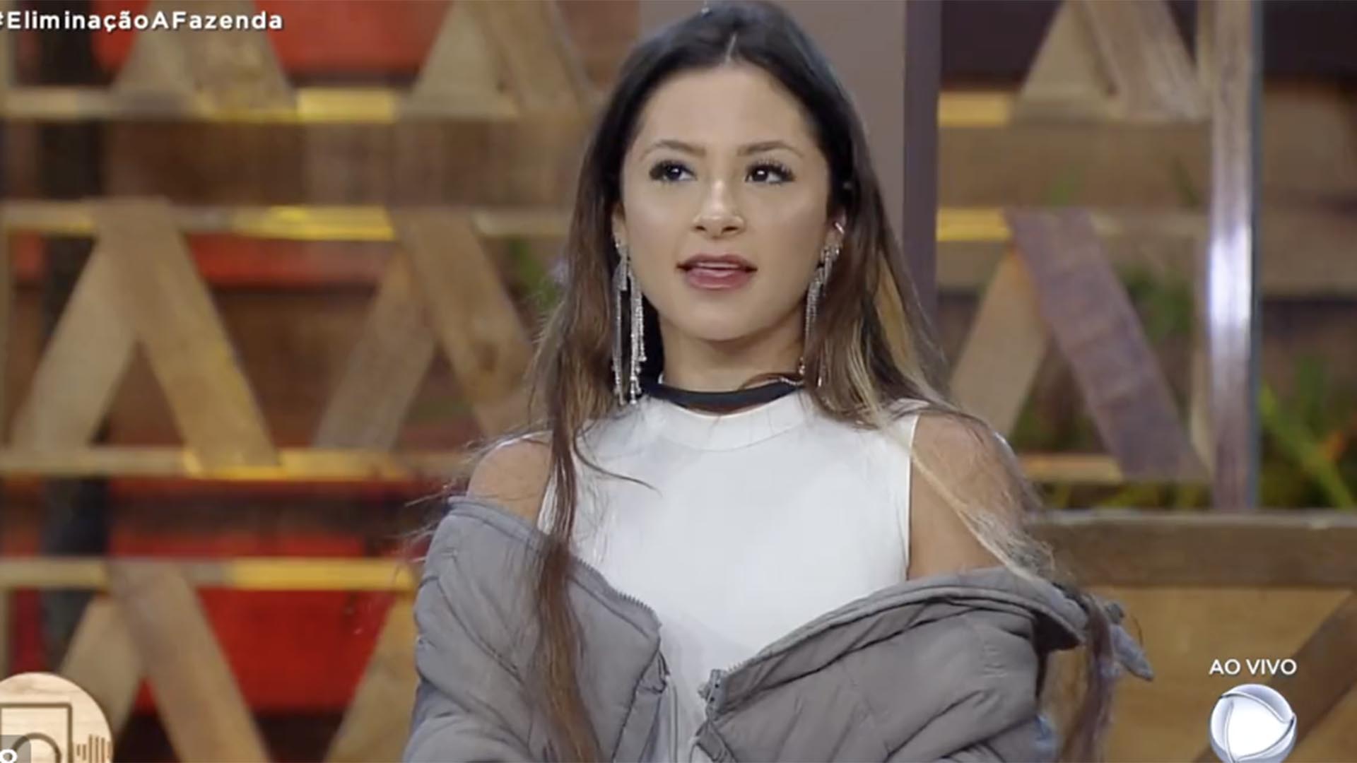 A Fazenda 15: Nathalia Valente é a primeira eliminada da temporada