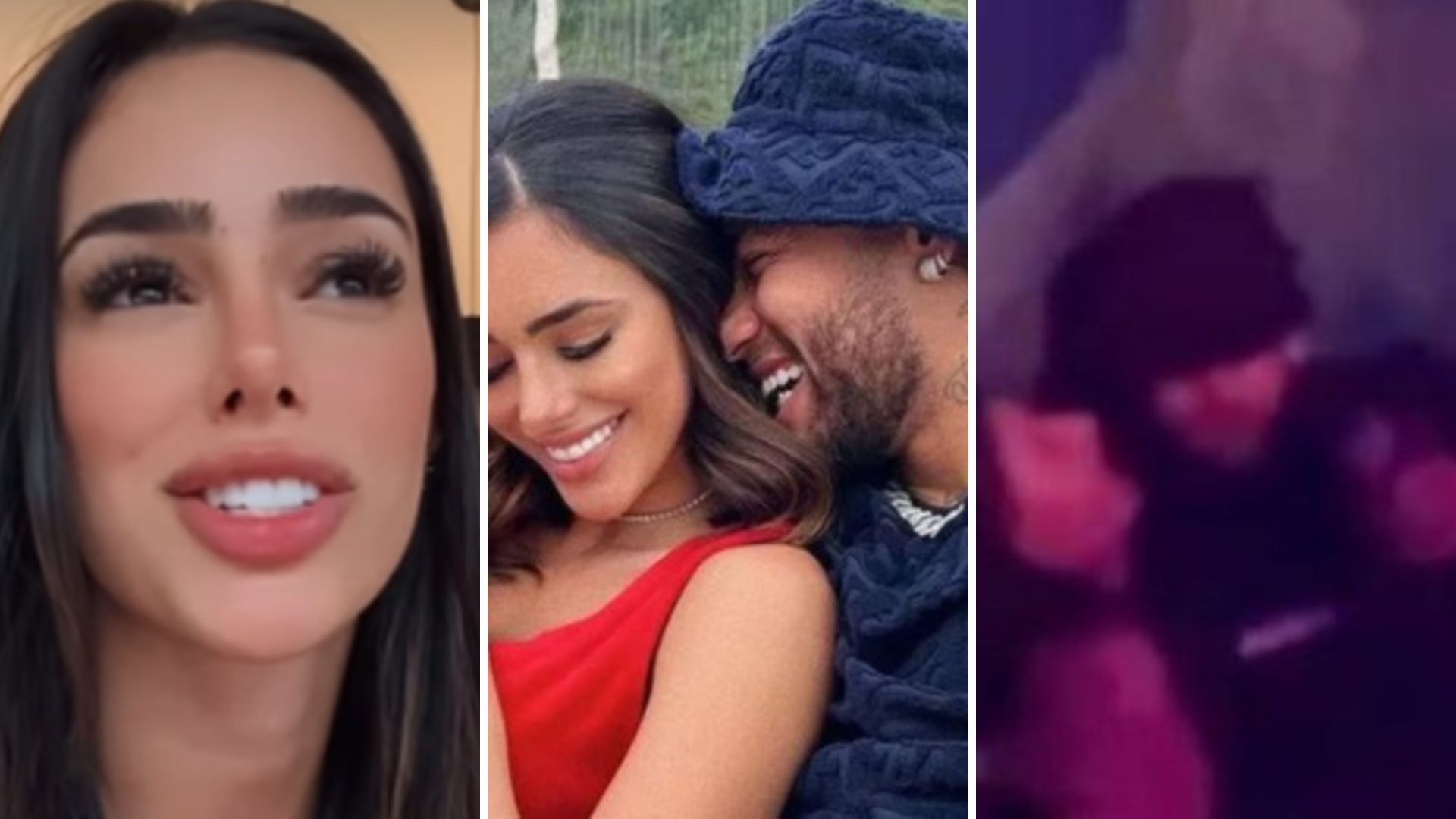 Que situação! Bruna Biancardi se atrapalha e compartilha vídeo da traição de Neymar