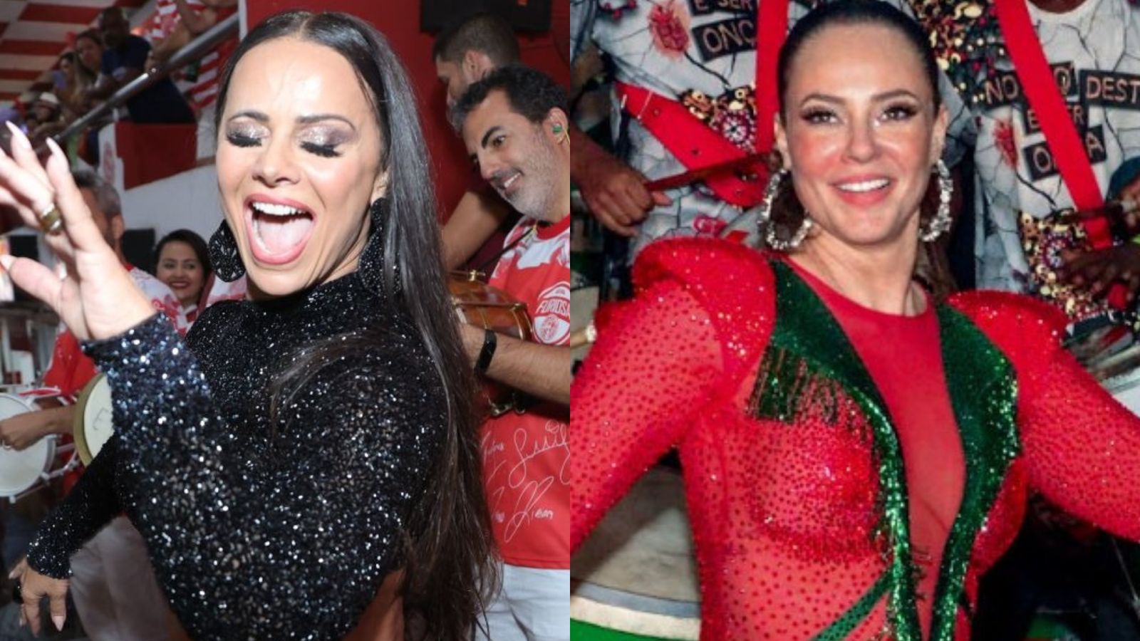Viviane Araújo, Paolla Oliveira e mais musas se jogam em noite de samba carioca