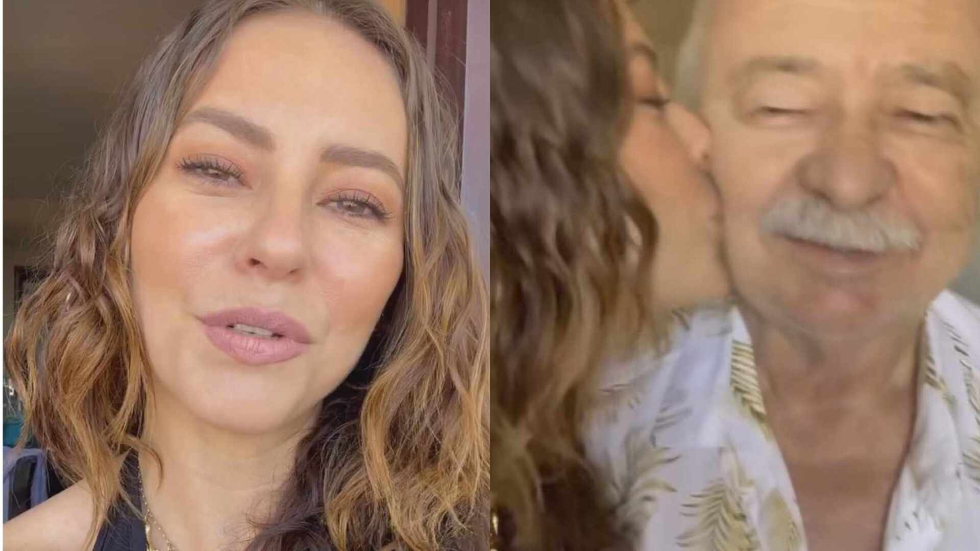 Paolla Oliveira se emociona ao realizar desejo do pai: ”Choradeira sem fim”