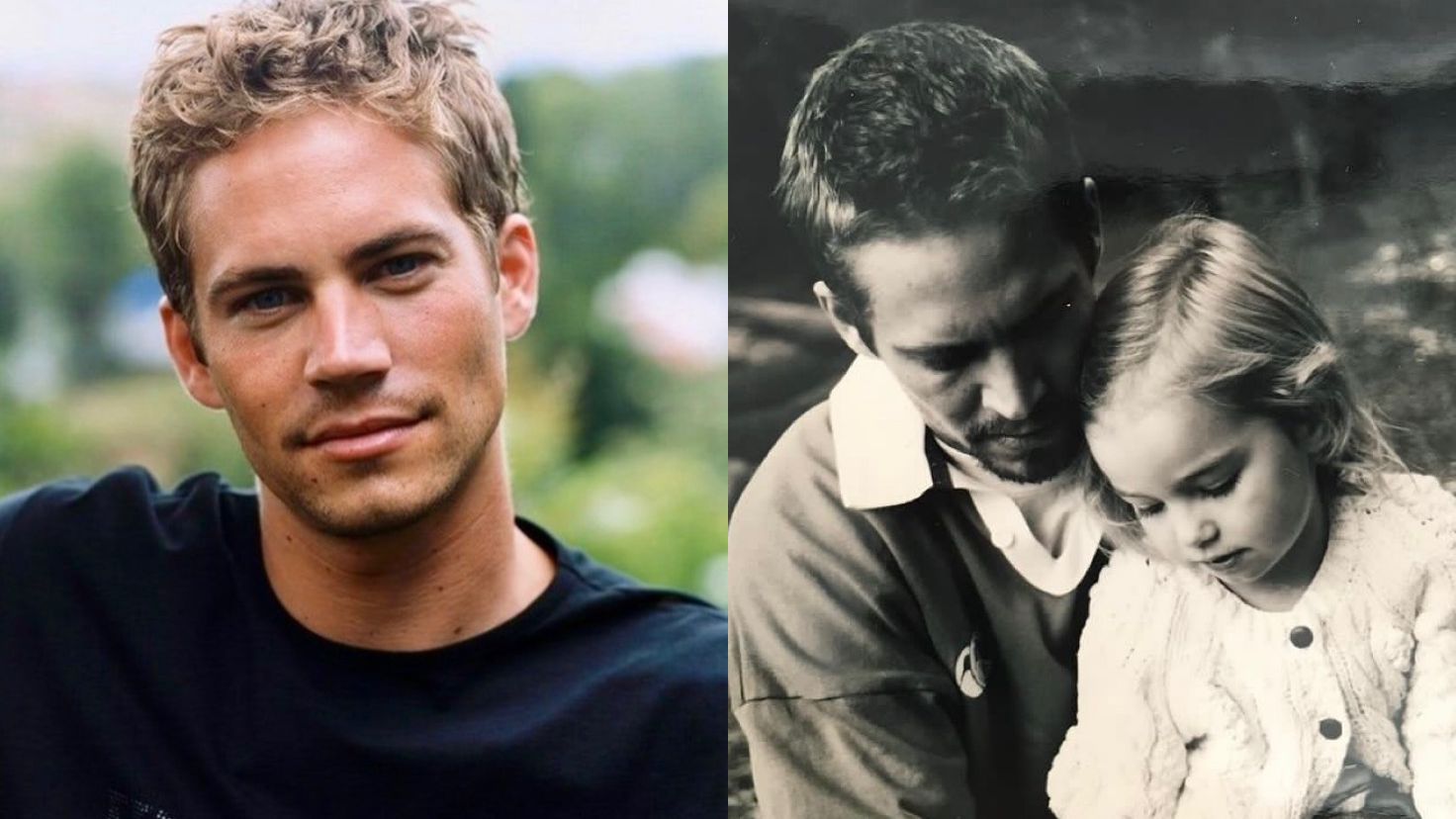 Filha de Paul Walker, relembra aniversário do pai que faria 50 anos: ‘Sinto sua falta todos os dias’