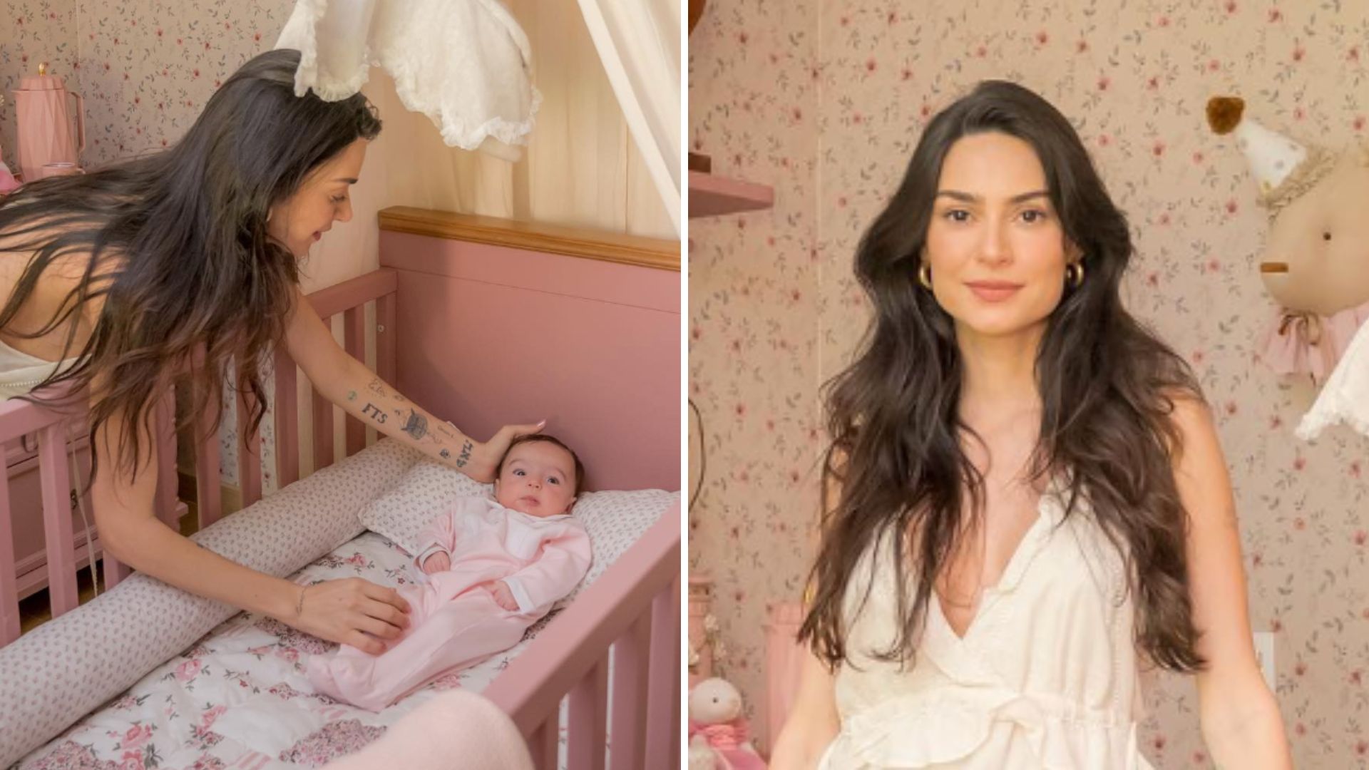 Clássico e sofisticado: Thaila Ayala apresenta em detalhes o quartinho da filha, Tereza