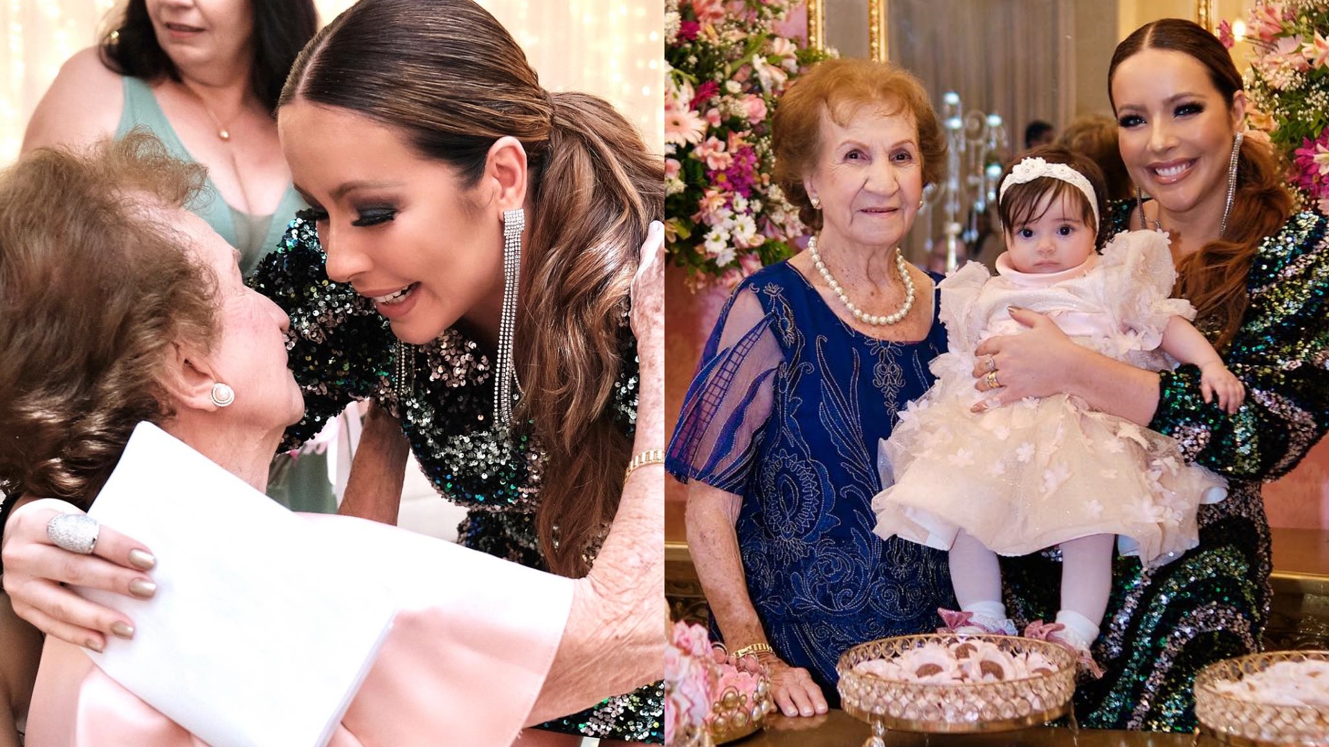 Renata Dominguez presta comovente homenagem no aniversário da avó: “Feliz centenário!”
