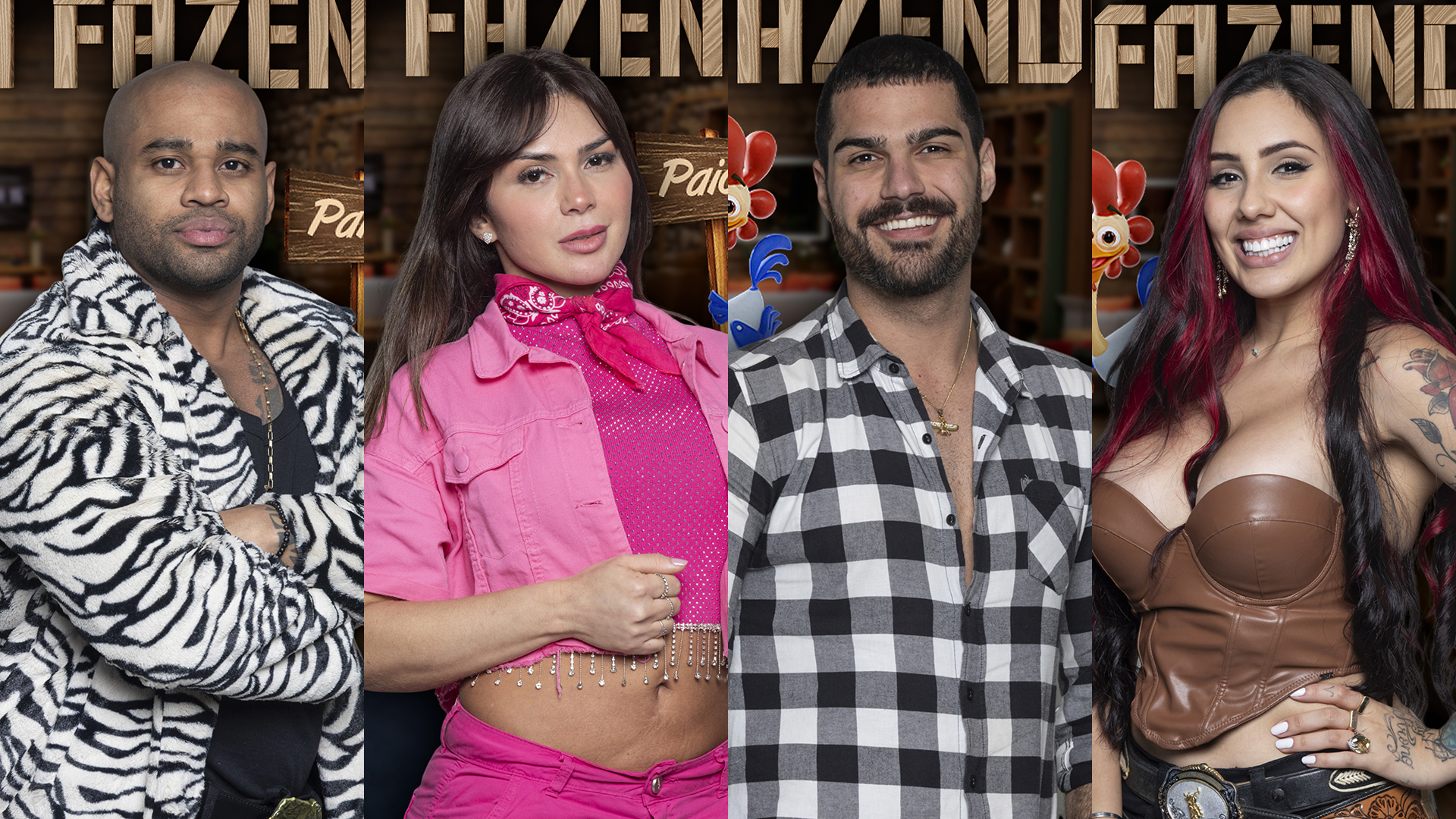 A Fazenda 15: Público escolhe quatro integrantes do Paiol para entrar no jogo