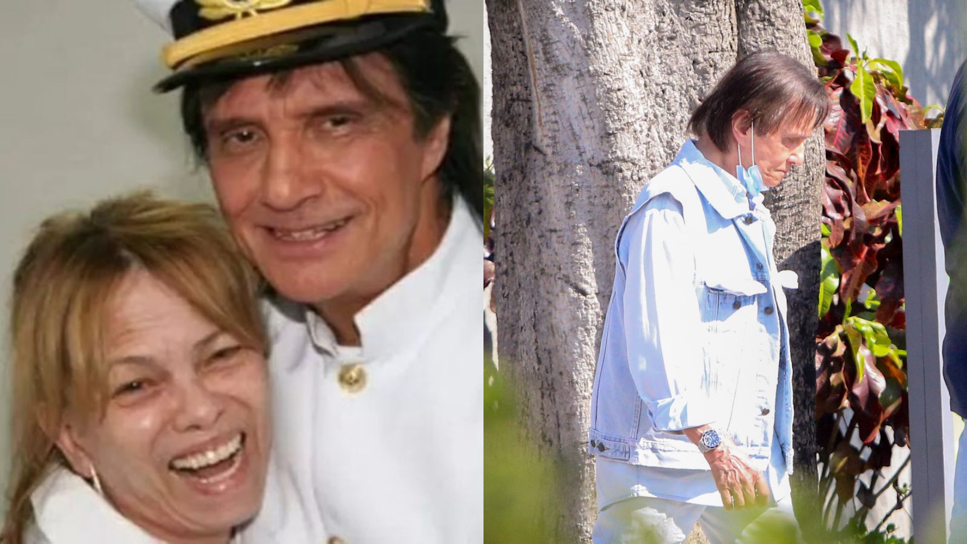 Abalado, Roberto Carlos é visto deixando o velório de amiga e ex-secretária