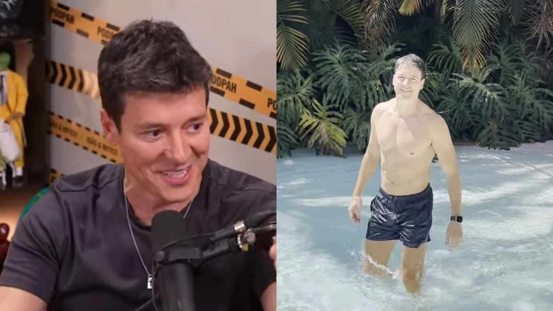 Rodrigo Faro polemiza ao se negar a pagar R$ 400 para limparem sua piscina: ”Eu que entro”