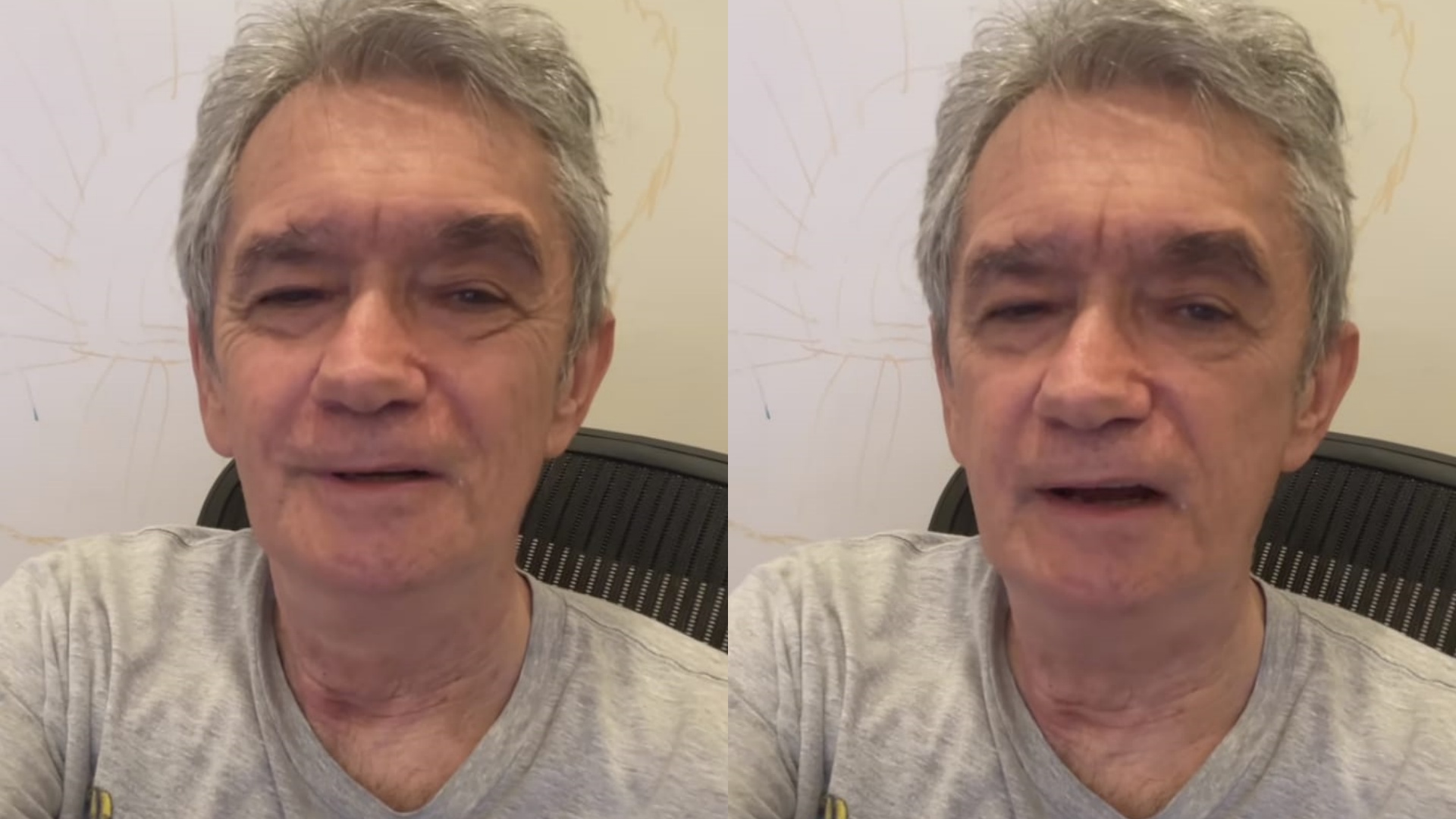Serginho Groisman se isola da família após testar positivo para a covid