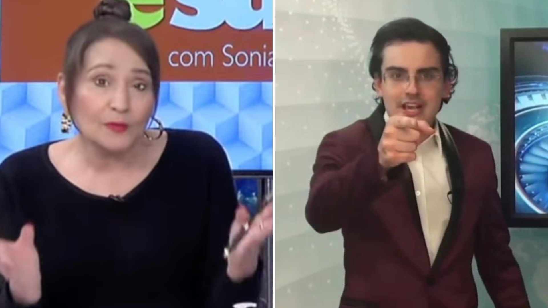 Sonia Abrão se revolta após Dudu Camargo “matar” colega: “Está perdido”
