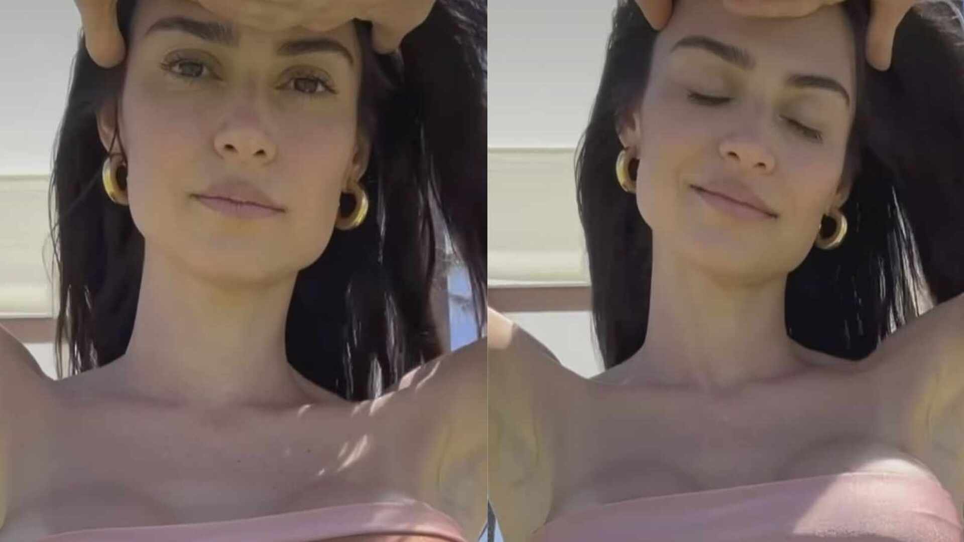 Thaila Ayala choca com barriga duríssima e definida: ”Que corpo é esse?”