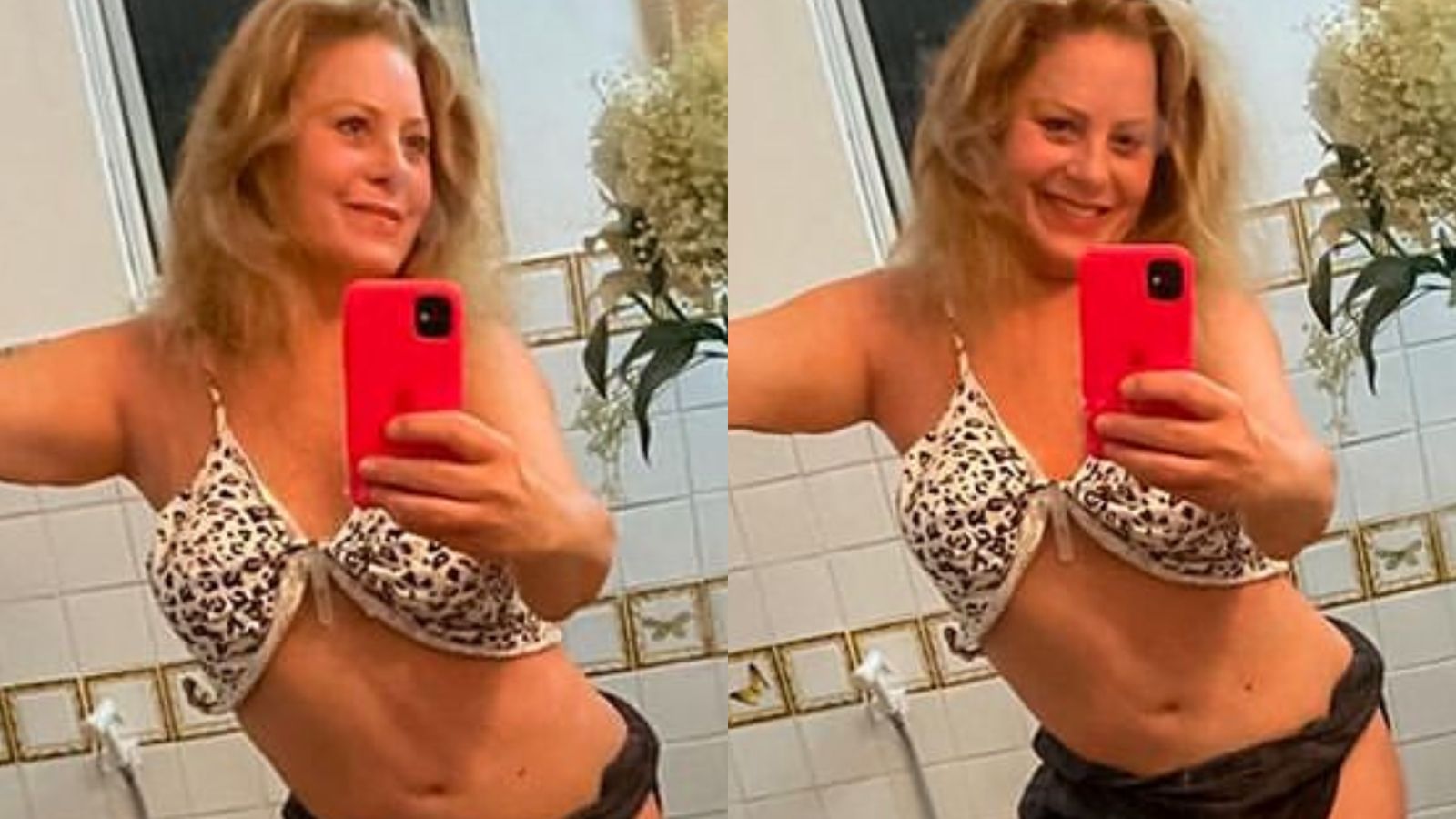 Vera Fischer ostenta beleza natural ao se exibir no espelho: ‘De pijaminha’