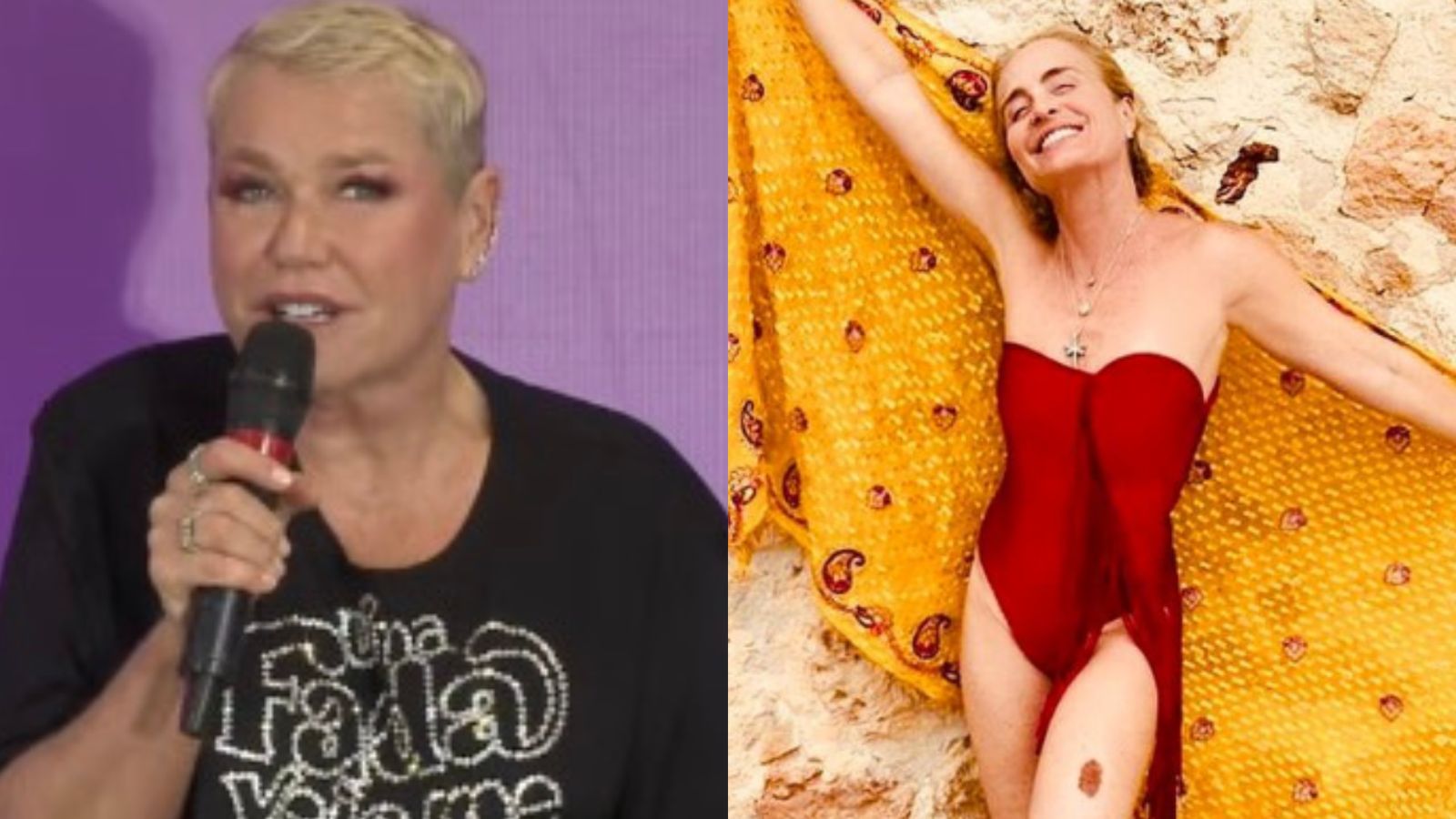 Xuxa revela choque ao receber presente inusitado de Angélica: ‘Pinta dela’