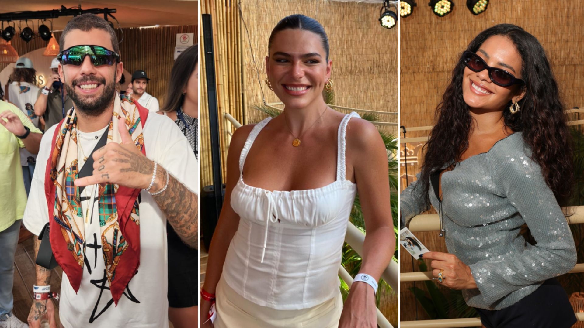 Pedro Scooby, Mariana Goldfarb, Bella Campos e quem mais passou pelo espaço Corona no Primavera Sound 2023