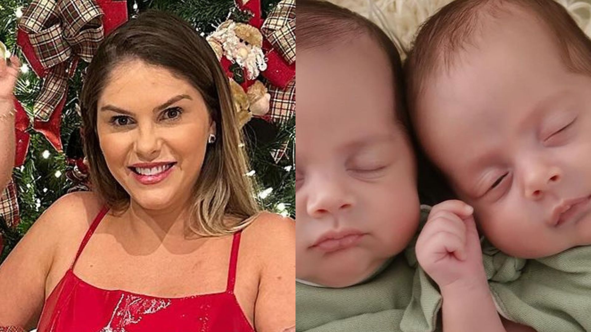 Bárbara Evans mostra ensaio fotográfico de filhos gêmeos: “Show de fofura”