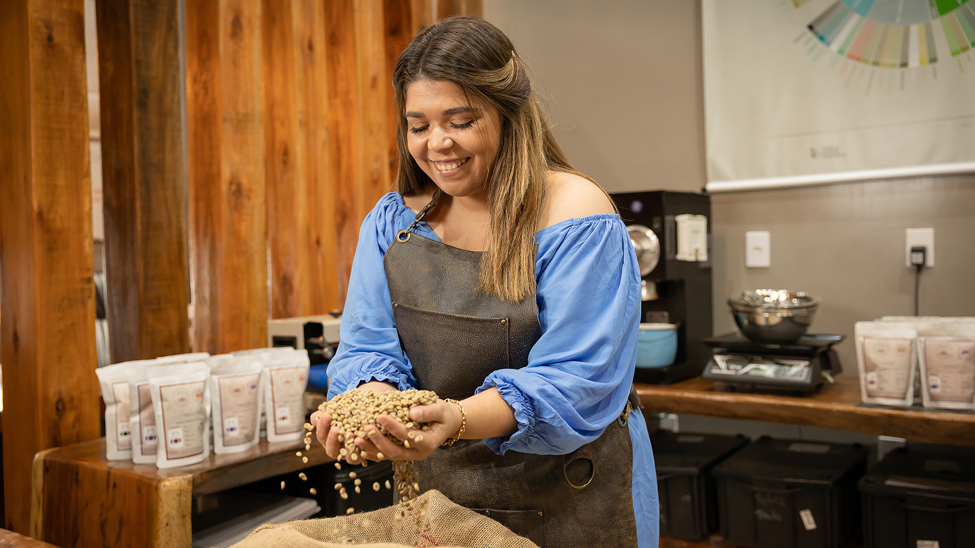Bruna Moreira valoriza os pequenos produtores brasileiros de café