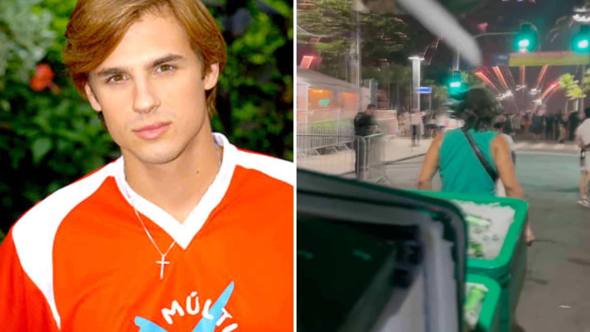 Ex-galã de Malhação, Daniel Erthal trabalha como ambulante: “Vendemos bem”