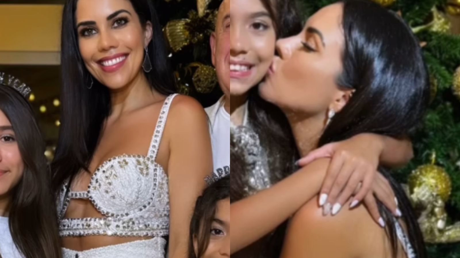 Filhas de Daniela Albuquerque roubam a cena em vídeo inédito: ‘Estão lindas’