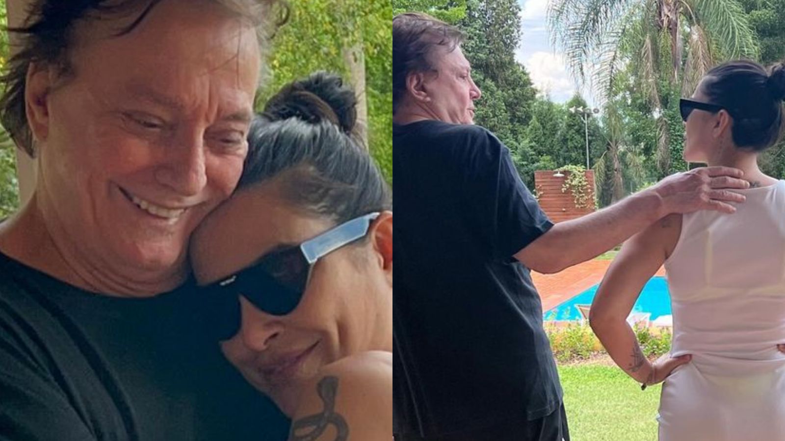 Fábio Jr se declara para Cleo em meio a polêmicas familiares: “Amo muitão”