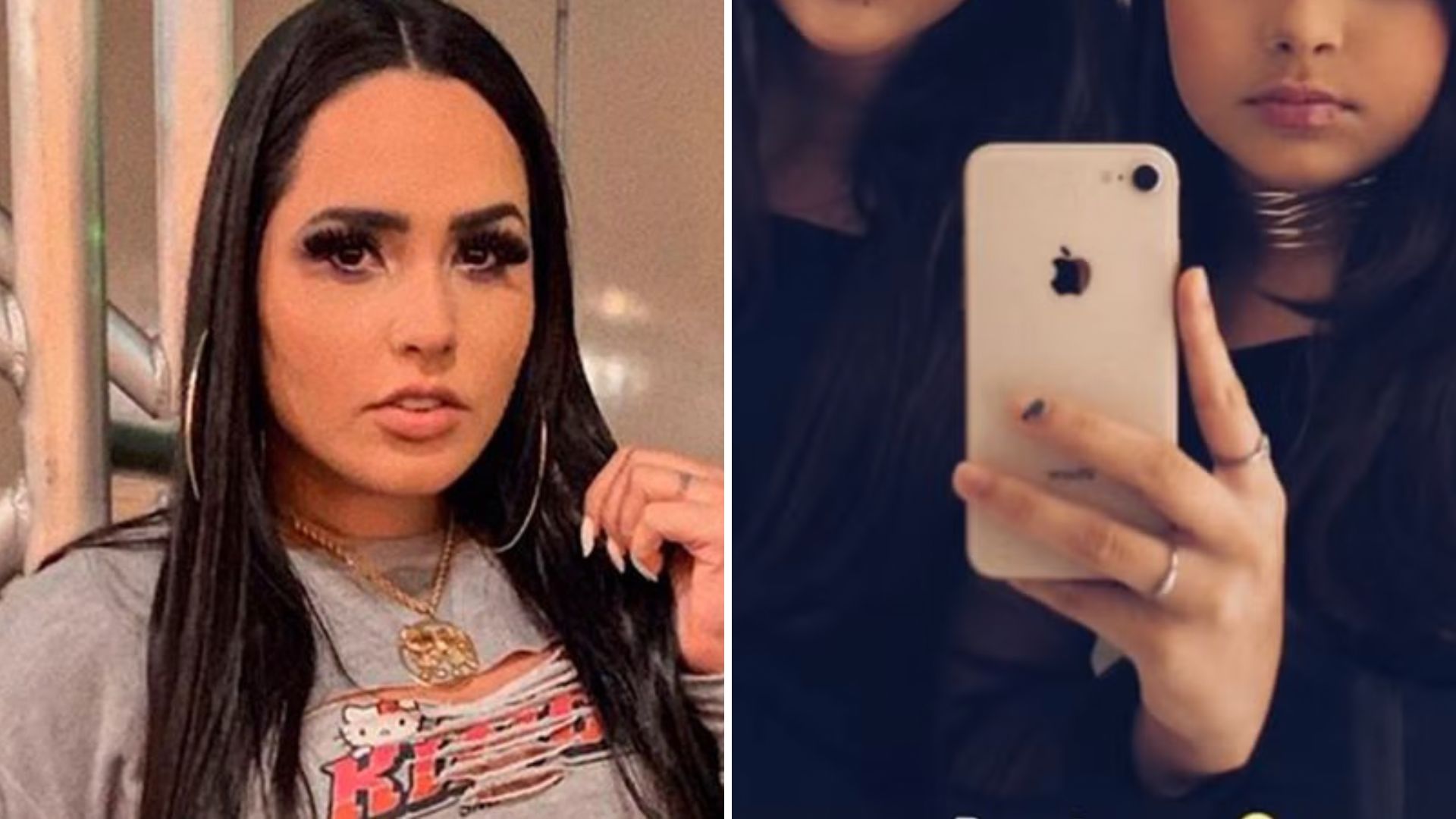 Perlla publica foto rara das filhas que surgem enormes: “Para, tempo”