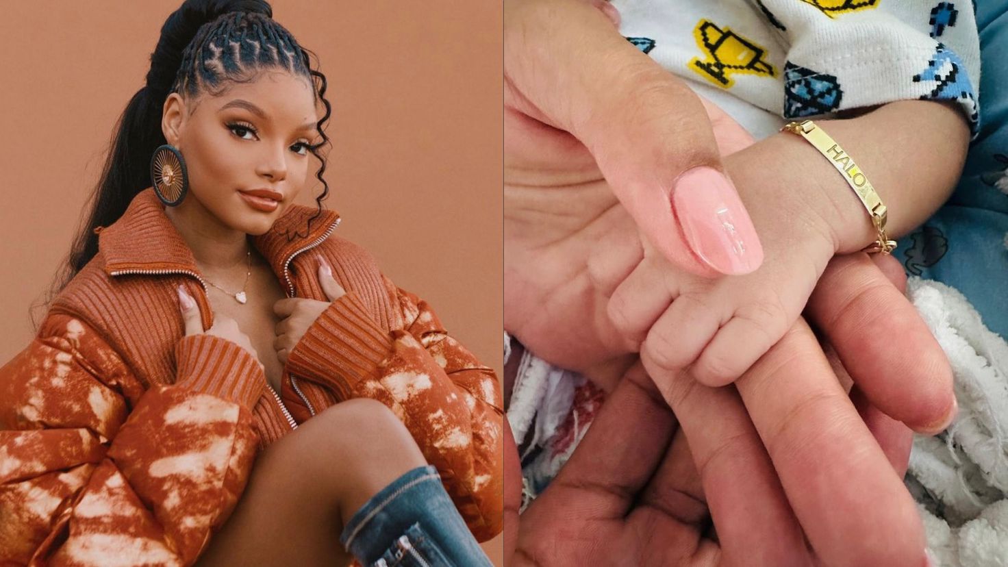 Halle Bailey, de ‘A Pequena Sereia’, anuncia nascimento do seu primeiro filho