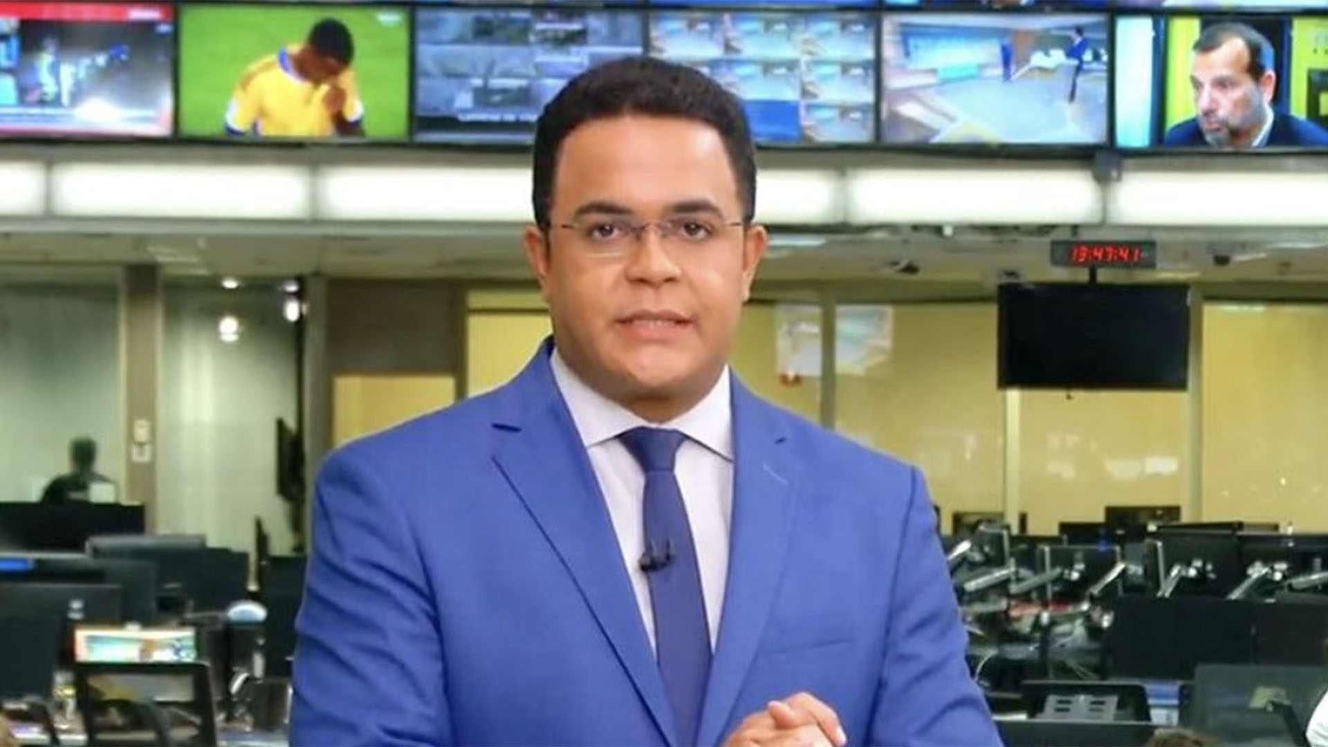 Estado de saúde de jornalista da Globo é revelado após ele passar mal na emissora