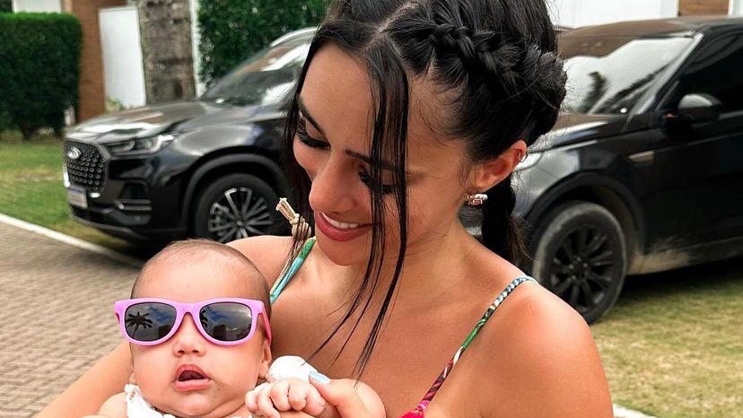 Bruna Biancardi comemora 3 meses de Mavie: “Duplinha”
