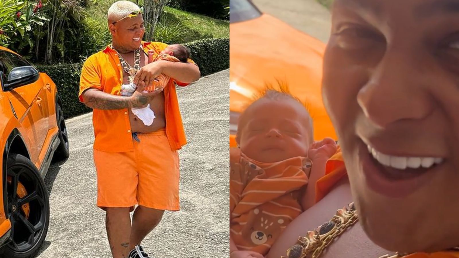 Tudo isso? MC Ryan compra carro de valor milionário para filha recém-nascida