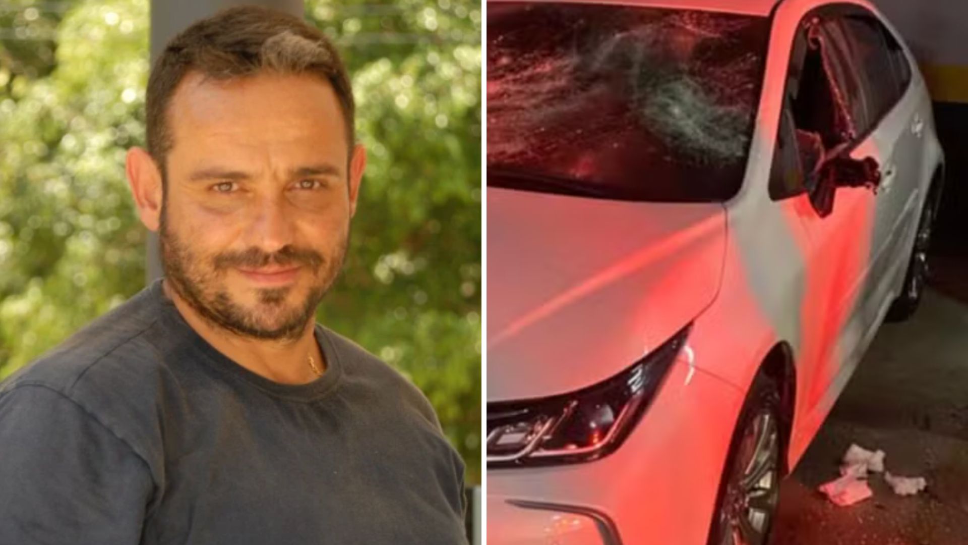 Barraco! Ex-mulher é presa após quebrar carro de ex-ator da Globo