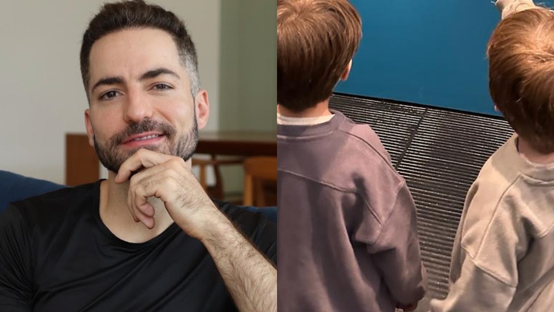 Thales Bretas encanta ao mostrar passeio com os filhos: “Explorando o mundo”