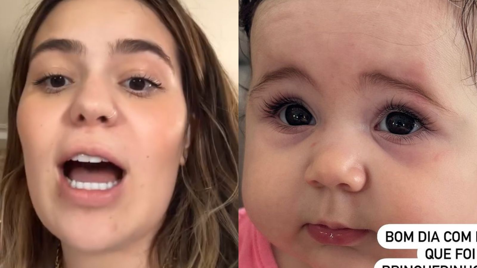 O que aconteceu? Viih Tube desabafa após susto com a filha: “Doeu o coração”
