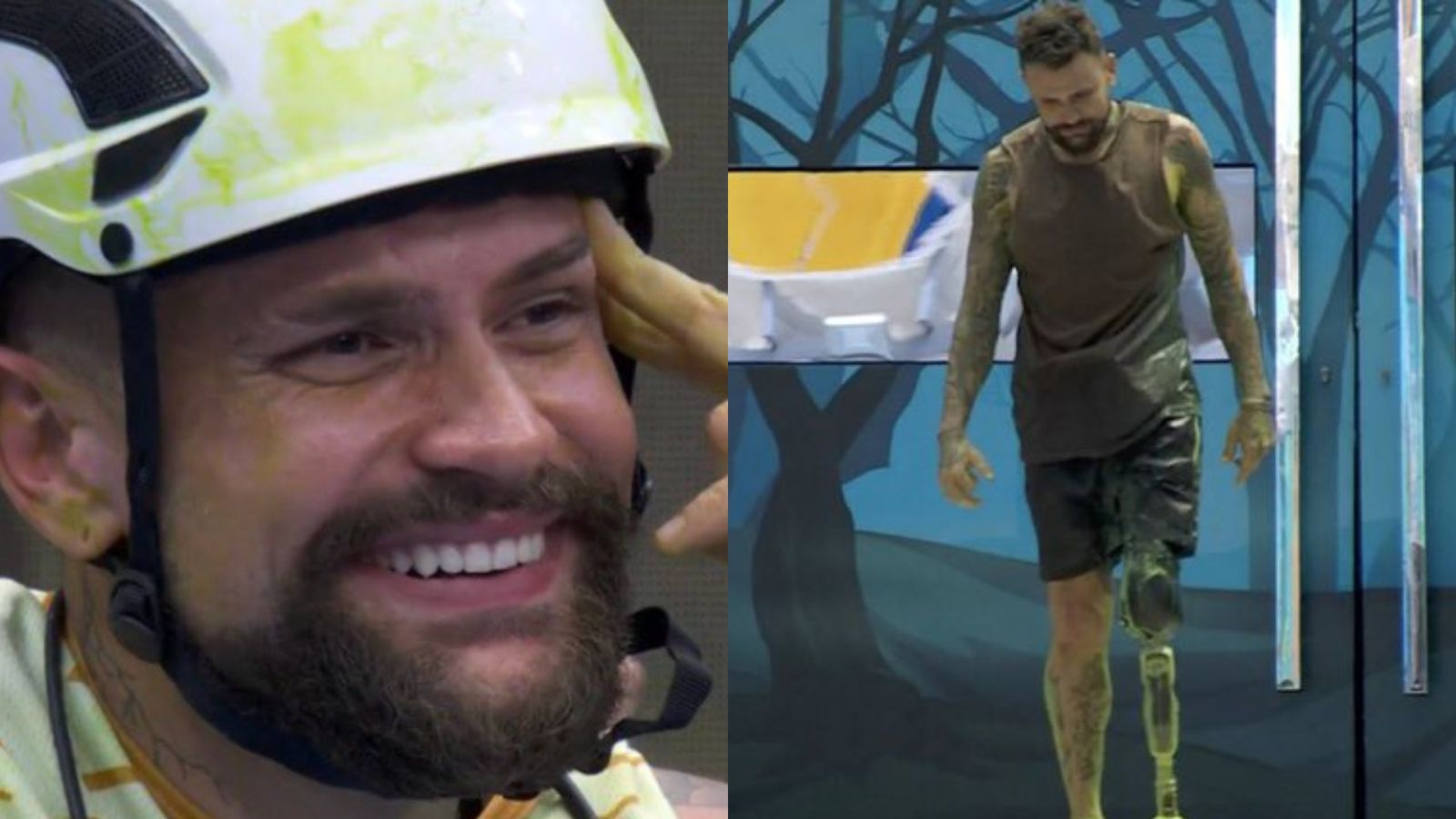 BBB 24: Vinicius é aplaudido ao desistir após 10 horas de prova: “Dói tanto”