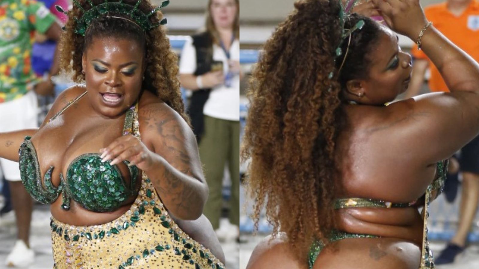 Jojo Todynho ostenta beleza com recortes estratégicos em ensaio de Carnaval