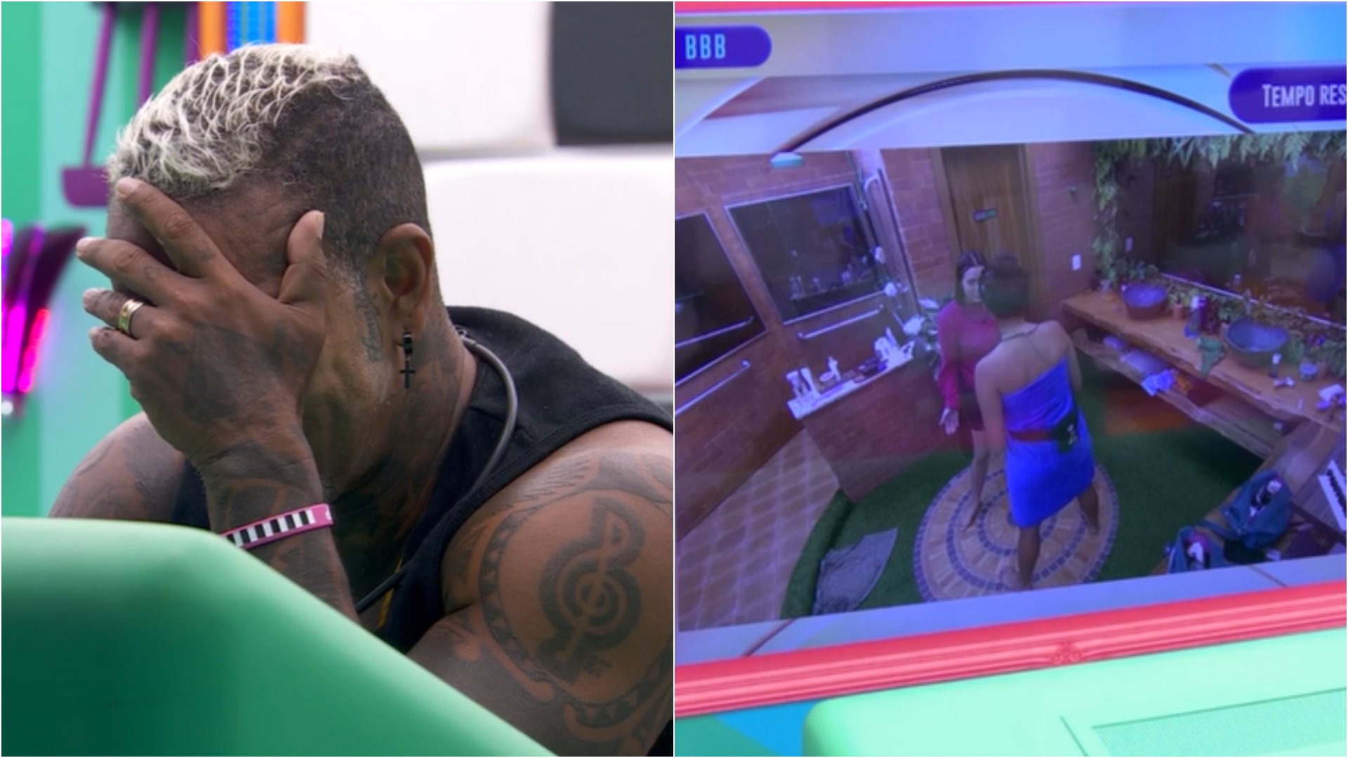 BBB24: Rodriguinho usa card e ouve papo íntimo: “Preferia não ter escutado”