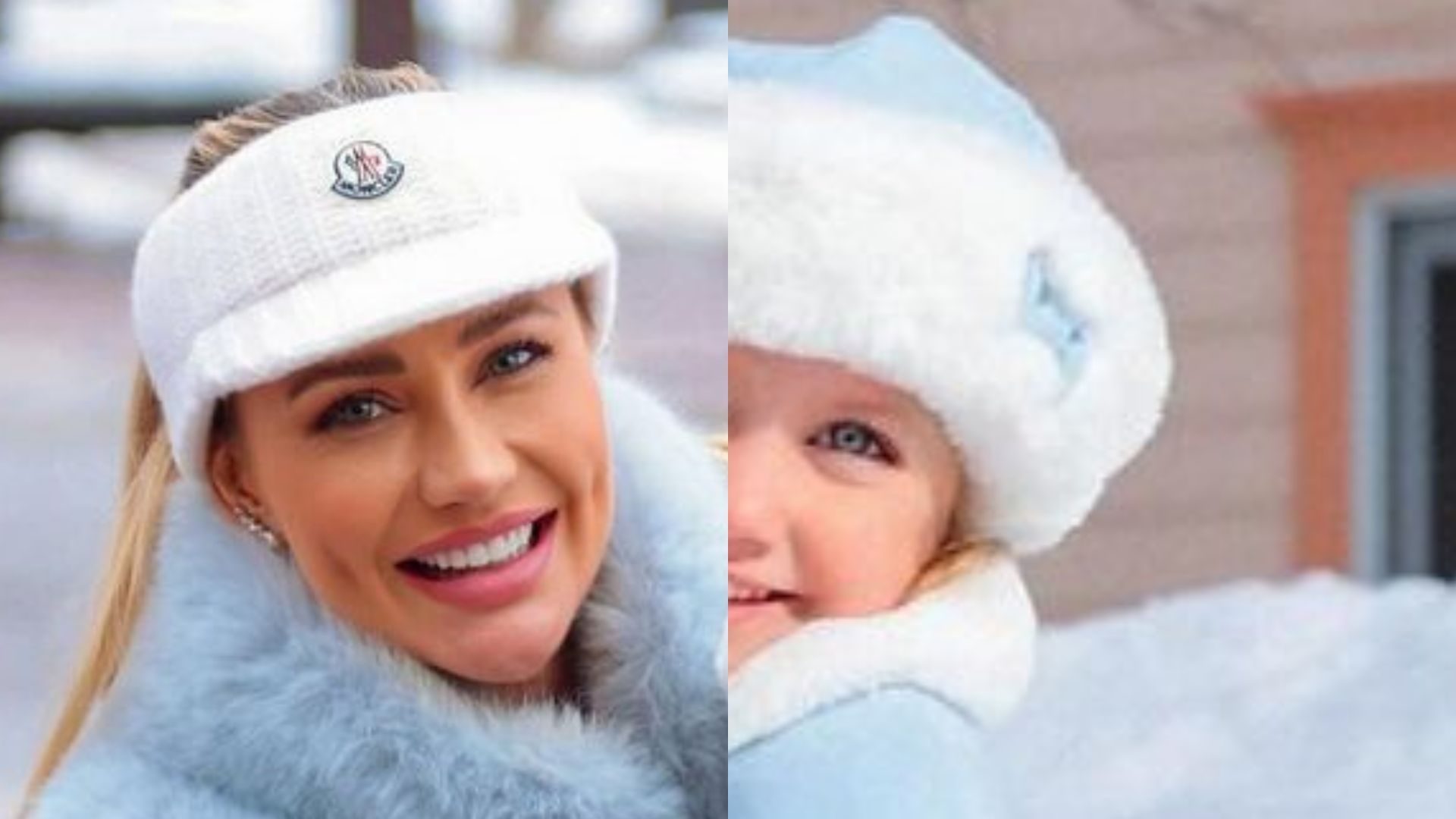 Filha de Ana Paula Siebert e Roberto Justus encanta em cliques na neve: “Princesa”