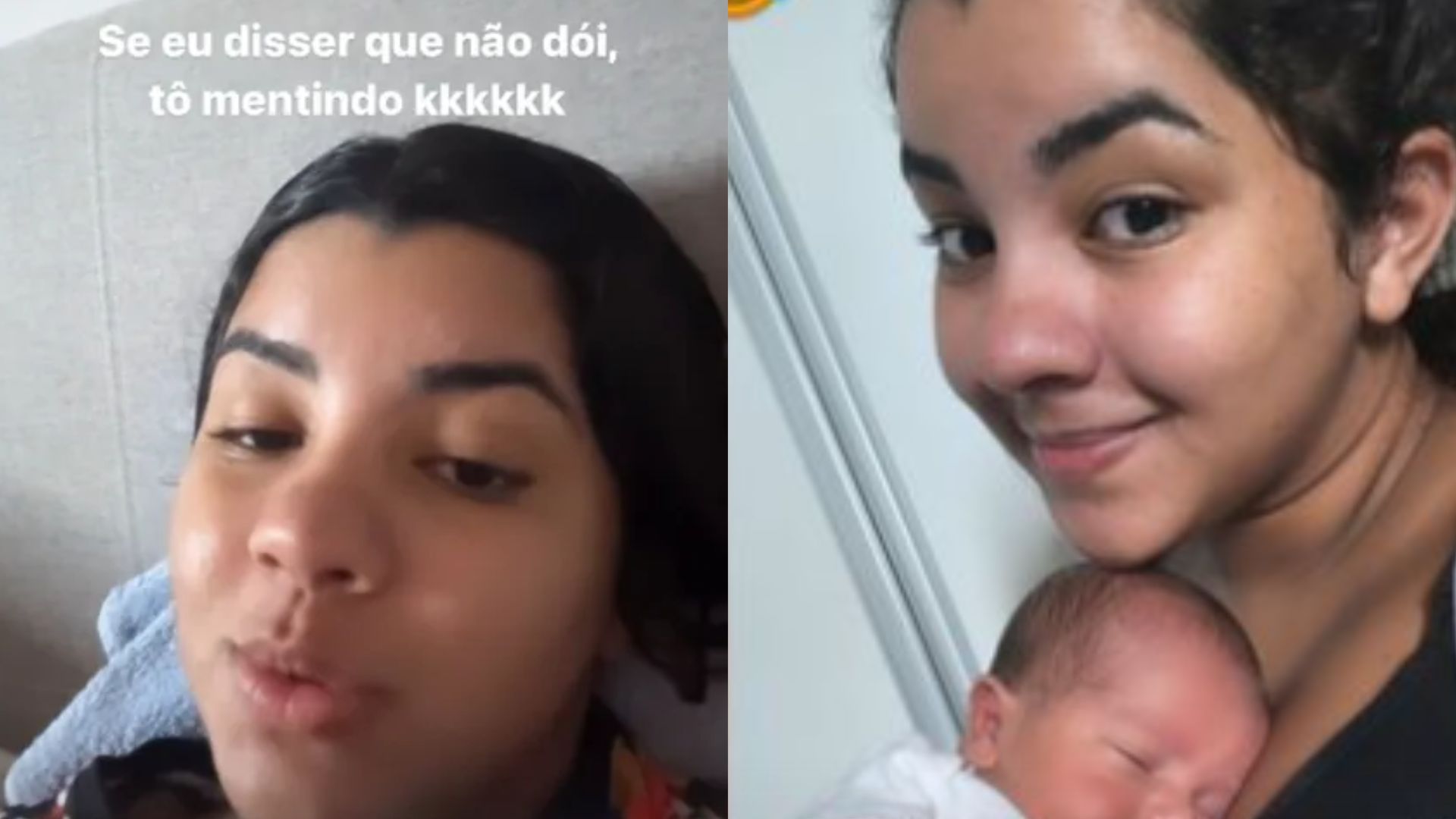 Ary Mirelle relata dores e dificuldades na rotina uma semana após parto