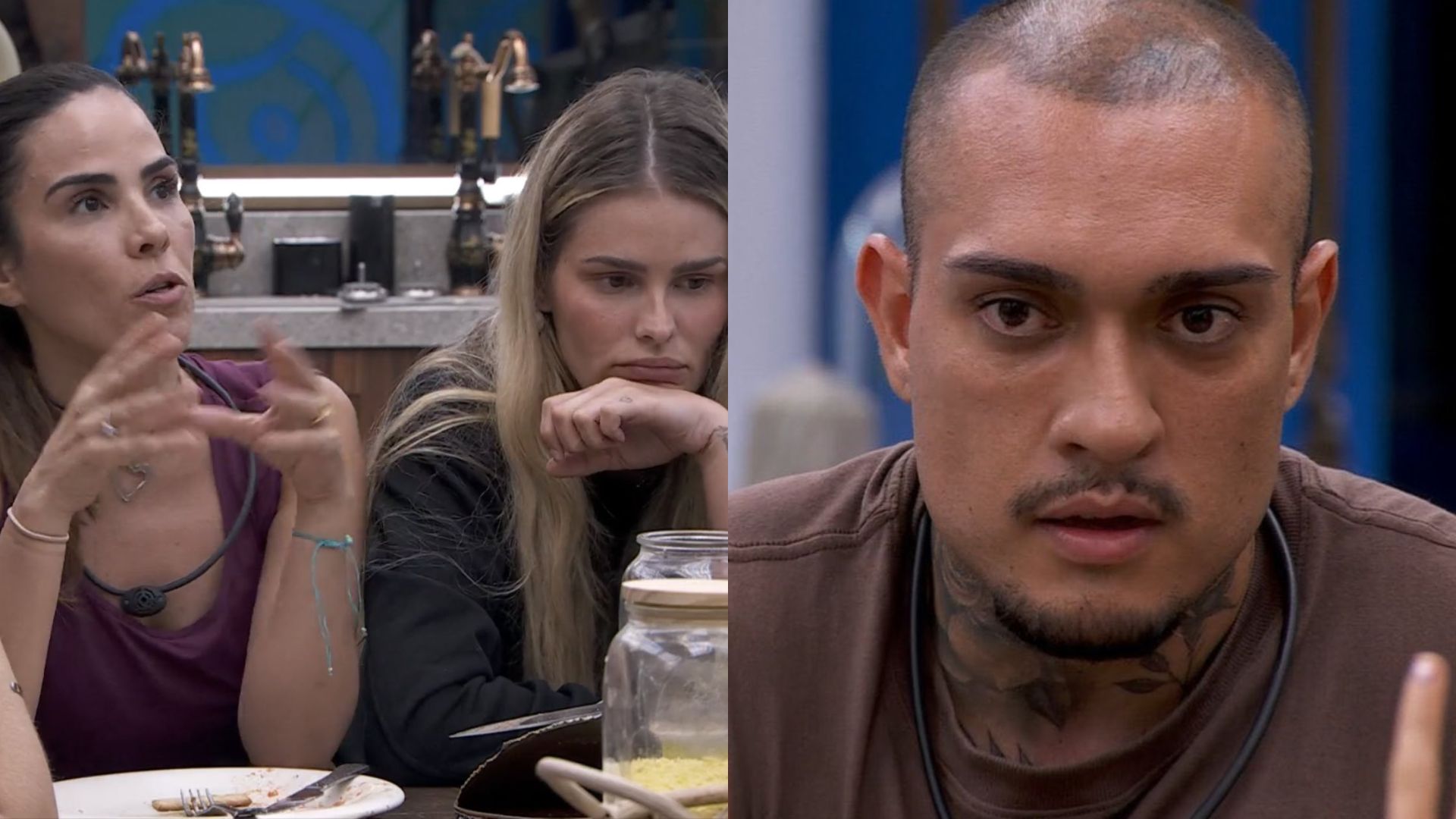 BBB 24: Yasmin e Wanessa se estranham com MC Bin Laden: ‘Sem paciência’