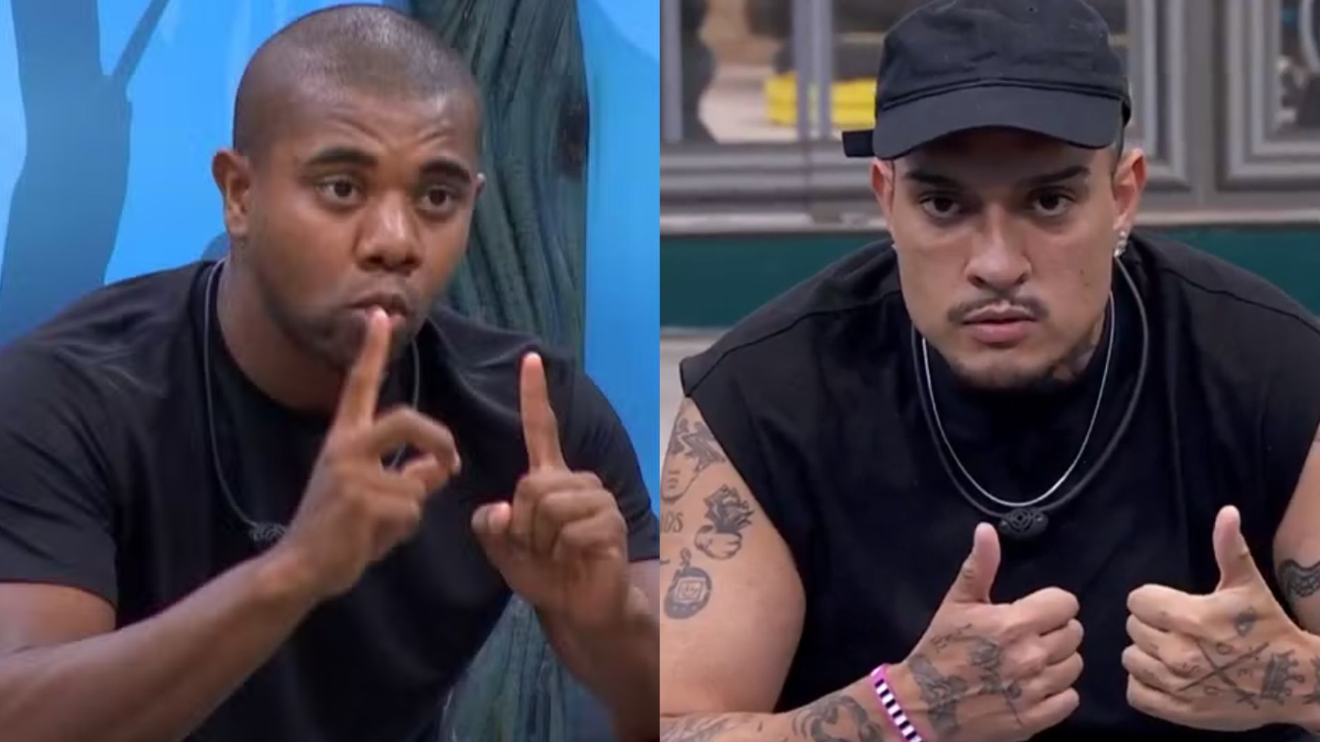 BBB 24: Davi conversa com MC Bin Laden após polêmica: ‘Tinha que resolver’